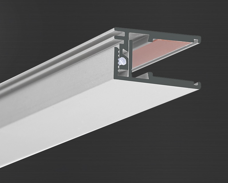 Hliníkový profil Prowax KRAV 810 neanodizovaný, bez difuzoru - 2m 70374660