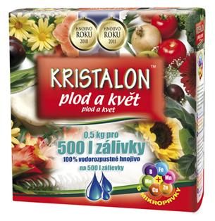 Hnojivo Agro Kristalon Plod a květ 0.5 kg 000502