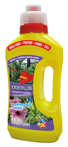 Hnojivo Agro Kristalon Pokojové rostliny v lahvi 100g