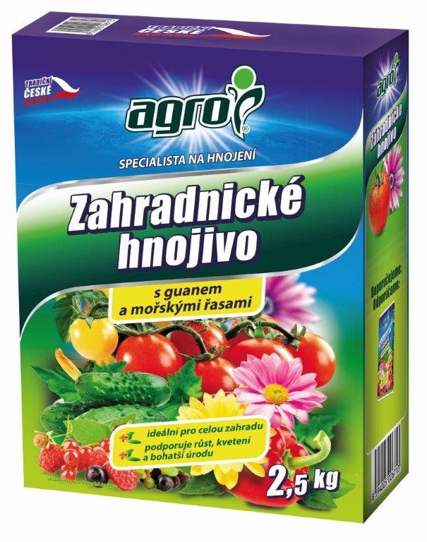Hnojivo Agro zahradnické 2.5kg 000863