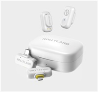 Hollyland LARK A1 Combo Ivory White, with USB-C RX + Lightning RX + Charging Case 6108 COMBO IVORY WHT
