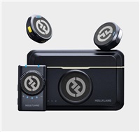 Hollyland Lark M2 Camera - Wireless Lavalier Microphone (Duo,ShineCharcoal)