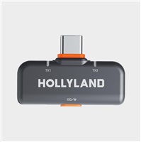Hollyland LARK M2S USB-C Receiver (Space Gray) Fit for LARK M2S HL-6302-RX- USB-C