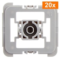 Homematic IP Adaptér Gira 55, set 20ks EQ3-ADA-G55-20