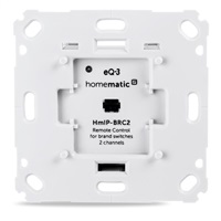 Homematic IP Akční člen dálkového ovládání - zápustná montáž, 2 kanály HmIP-BRC2