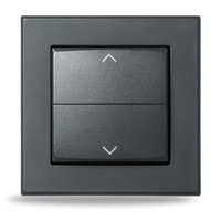 Homematic IP Kryt kolébkového vypínače - se symboly, antracit HmIP-BRA-A