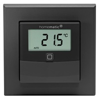 Homematic IP senzor teploty a vlhkosti s displejem - vnitřní, antracit HmIP-STHD-A
