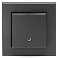 Homematic IP Senzor teploty a vlhkosti - vnitřní, antracit - HmIP-STH-A