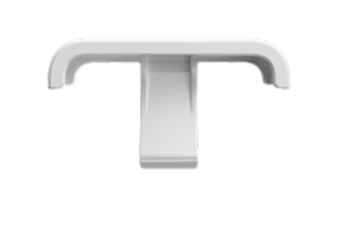 Honeywell Carrying Clip, White CT37-CLIP-LAN-HC