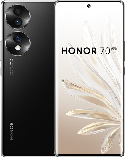 Honor 70 5G 8+256GB Midnight Black 6936520811359