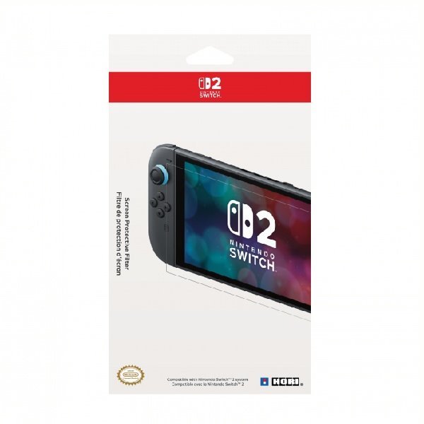 HORI Nintendo Switch 2 Screen Protective Filter NSX-071E