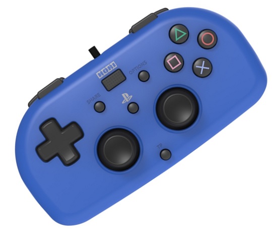Hori PS4 Pad Mini Wired Controller -Blue 4961818028395