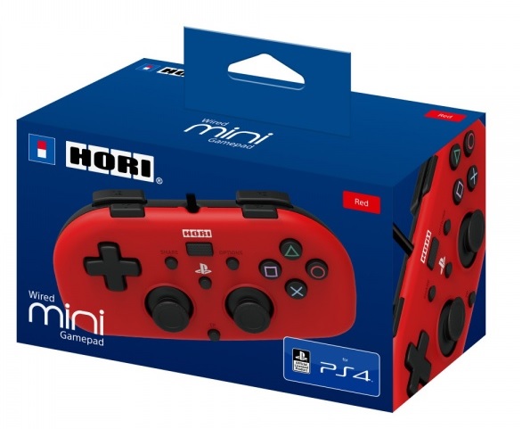 Hori PS4 Pad Mini Wired Controller - Red 4961818028418
