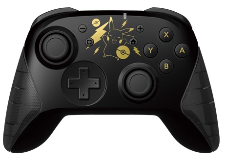 Hori Wireless HORIPAD Pikachu Black Gold 0810050910026