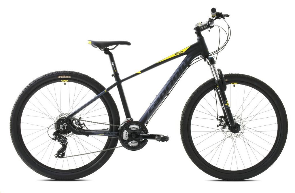 Horský bicykel Capriolo EXID 27,5"/16AL čierno-žltá (2020) 920556-16