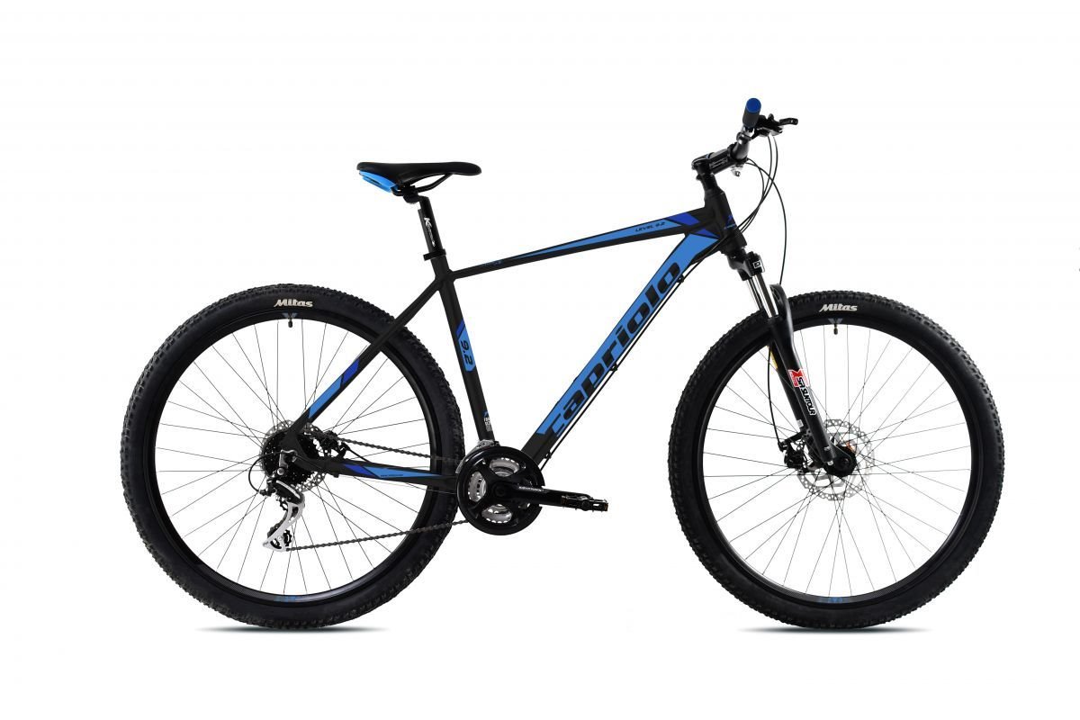 Horský bicykel Capriolo LEVEL 9.2 29"/24AL matt- black blue (2021) 921541-19