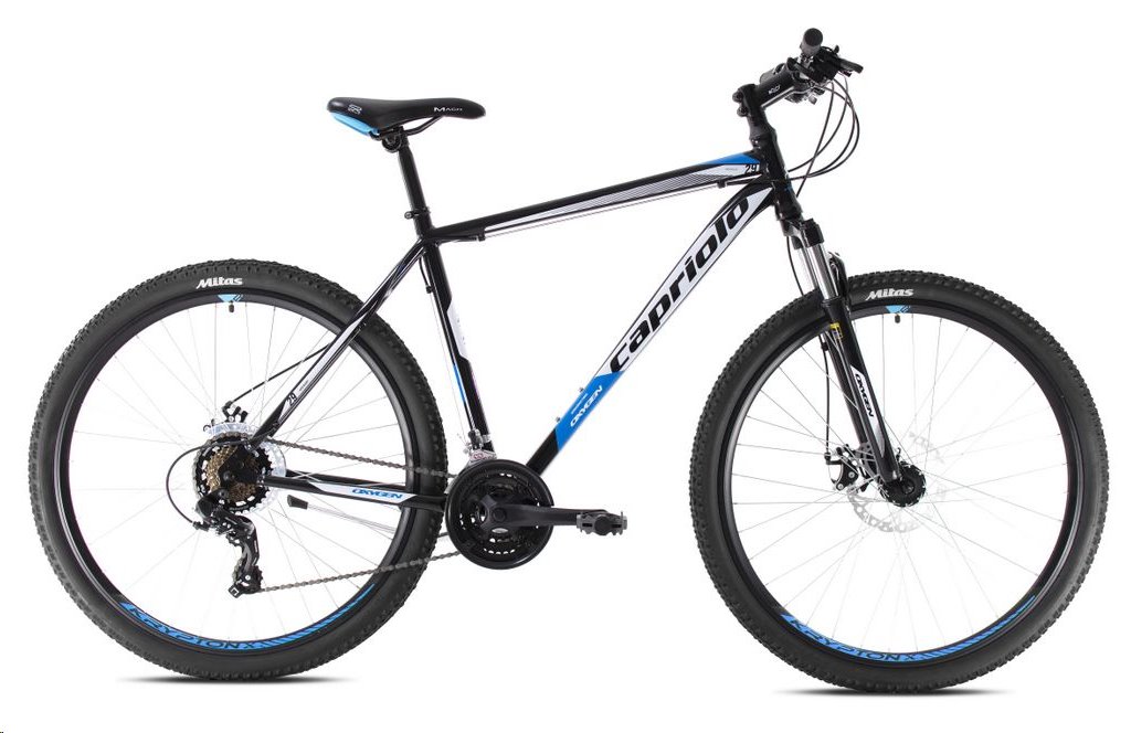 Horský bicykel Capriolo OXYGEN 29"/21HT black blue (2020) 920427-21