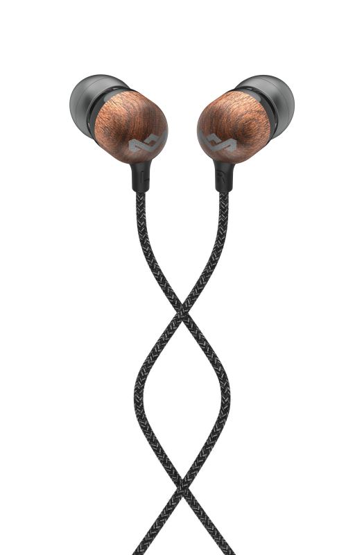 House of Marley Smile Jamaica, sluchátka do uší USB-C s mikrofonem, Signature Black 0846885011881