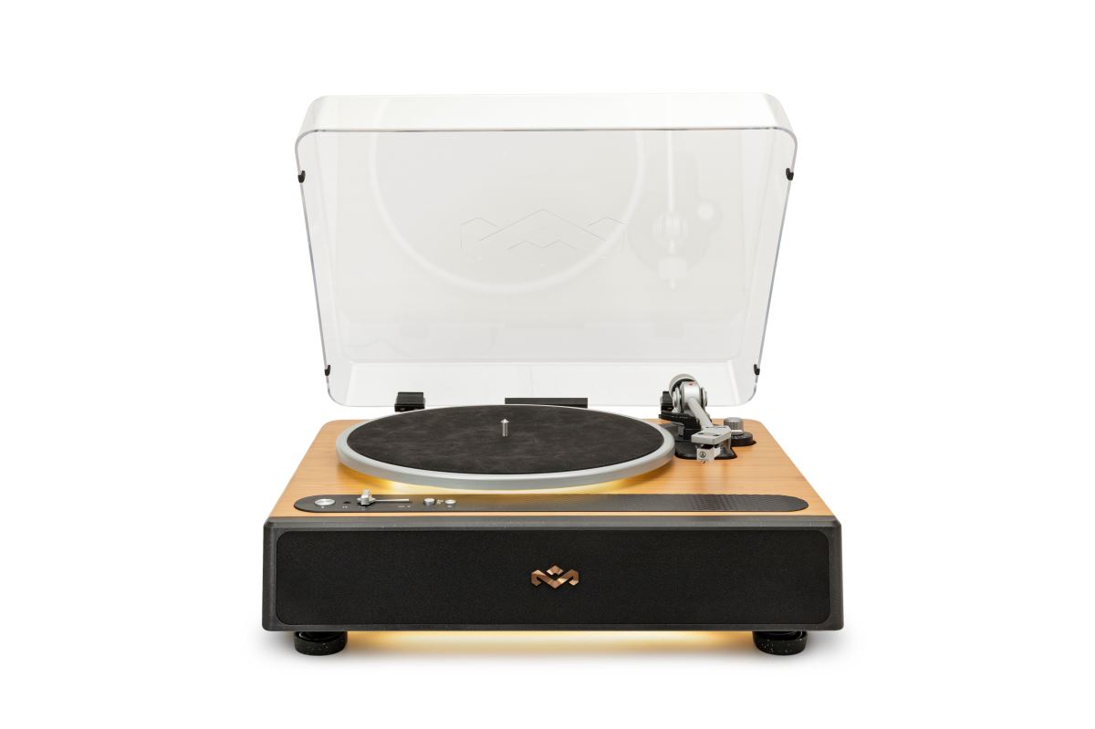 House of Marley Soul Rebel, Bluetooth gramofon, basový port, LED, Signature Black 0846885011812