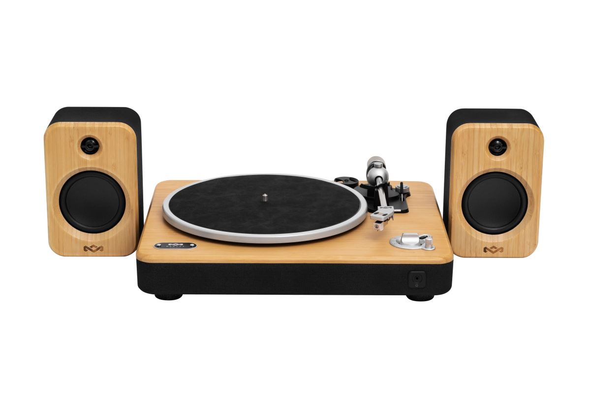 House of Marley Stir It Up Wireless 2+ reproduktory, Bluetooth gramofon, Signature Black 0846885011775