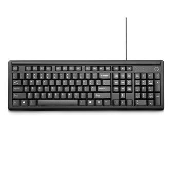 HP 100, Klávesnica CZ, klasická, USB, čierna 2UN30AA