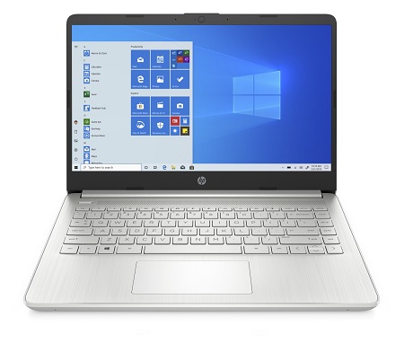 HP 14s-dq1004nc, i7-1065G7, 14.0 FHD, Intel Iris Plus, 8GB, SSD 512GB, W10, 2-2-0, Natural silver 1V2E5EA#BCM