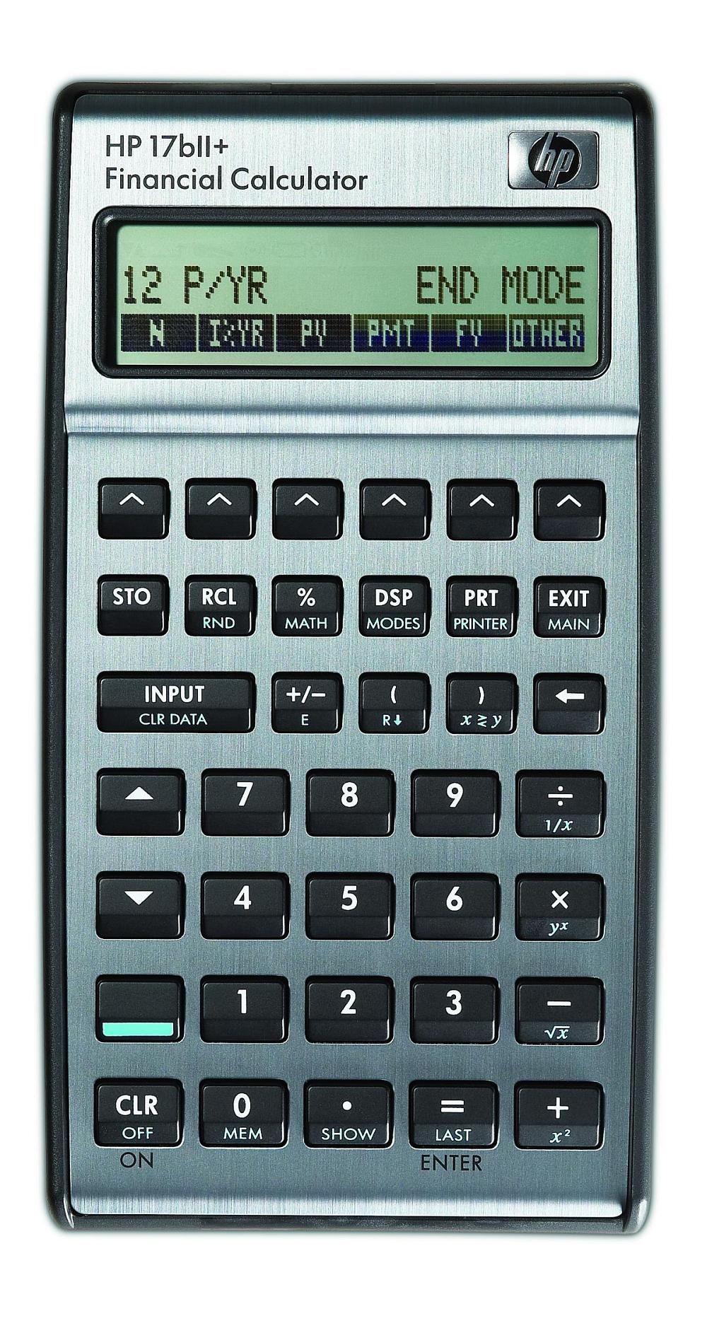 HP-17BII PLUS / Finanční kalkulačka HP-F2234A