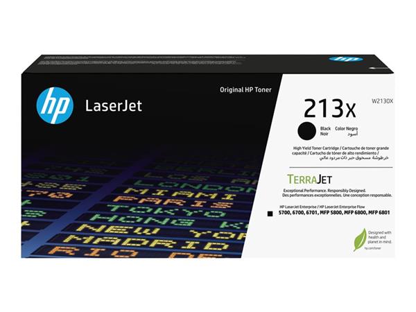 HP 213X Blk Original LaserJet Toner Crtg W2130X