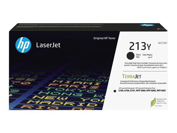 HP 213Y Blk Original LaserJet Toner Crtg W2130Y