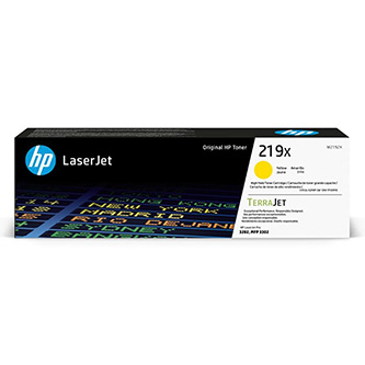 HP 219X High Yield Yellow Original LaserJet Toner Cartridge W2192X