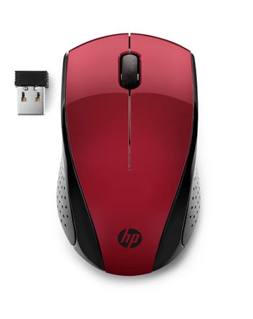 HP 220 - červená bezdrátová myš 7KX10AA#ABB
