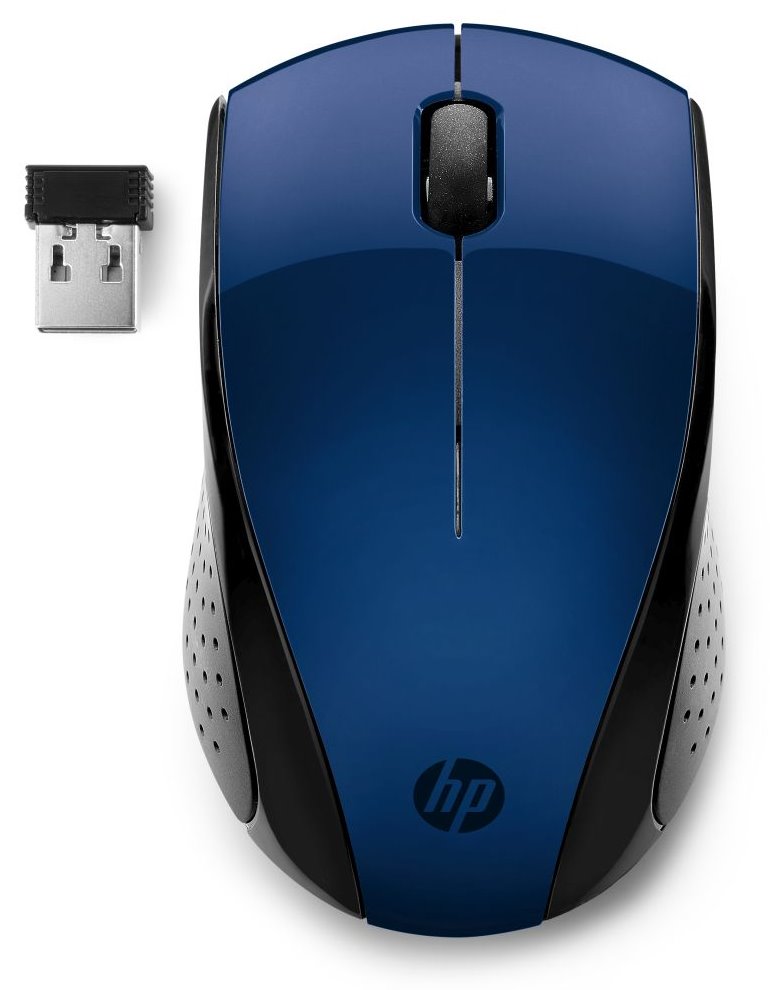 HP 220 - modrá bezdrátová myš 7KX11AA#ABB
