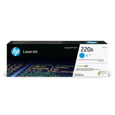 HP 220A Cyan Original LaserJet Toner Cartridge W2201A