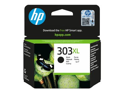 HP 303XL High Yield Black Original Ink Cartridge T6N04AE#UUQ