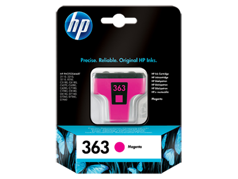 HP 363 - 3.5 ml - purpurová - originál - inkoustová cartridge - pro Photosmart 8250, 8250xi, C6180, C8772EE#BA3