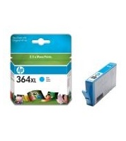 HP 364XL - 6 ml - Vysoká výtěžnost - azurová - originál - inkoustová cartridge - pro Deskjet 35XX; CB323EE#BA3