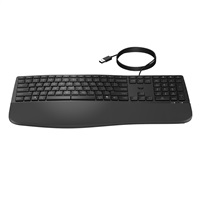 HP 480 Comfort Wired Keyboard - drátová ergonomická klávesnice CZ/SK 8T6M1AA#BCM