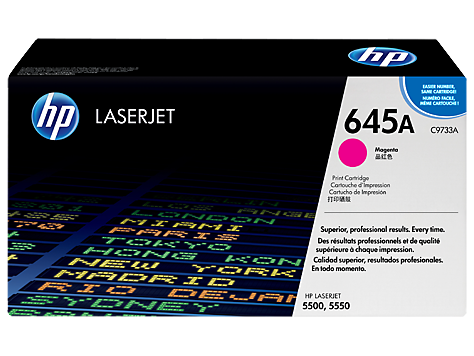 HP 645A Magenta LJ Toner Cart, 12 000 str, C9733A