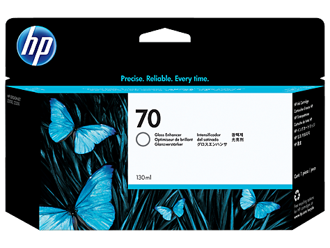 HP 70 - 130 ml - zesilovač lesku - originál - DesignJet - inkoustová cartridge - pro DesignJet Z210 C9459A