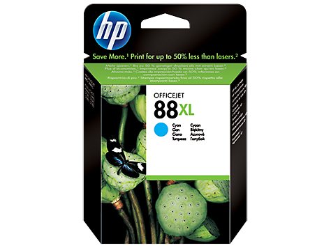HP 88XL - 17.1 ml - Vysoká výtěžnost - azurová - originál - inkoustová cartridge - pro Officejet Pr C9391AE