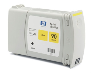 HP 90 - 225 ml - žlutá - originál - inkoustová cartridge - pro DesignJet 4000, 4000ps, 4020, 4020ps C5064A