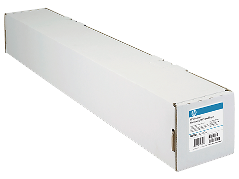 HP 914/91.4/Coated Paper, matný, 36", C6980A, 90 g/m2, univerzál papier, 914mmx91.4m, biely, p