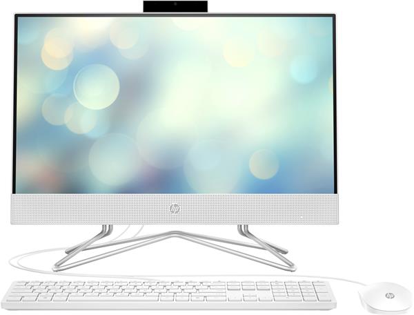 HP AIO 22-dd2052nc/22'' IPS FHD AG/Intel i3-1215U/8GB/256GB SSD/Intel UHD/4xUSB/1xHDMI/RJ45/FreeDos/White 73C96EA#BCM
