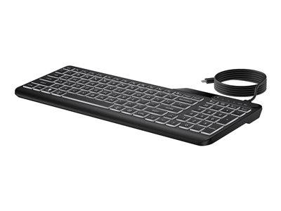 HP Drátová klávesnice, 405 Multi-Device Wired BL Keyboard 7N7C1AA#ABB