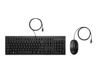 HP Drátová klávesnice a myš, 225 Wired Mouse and Keyboard Combo G2 CZECH-SK AX2Y7AA#BCM