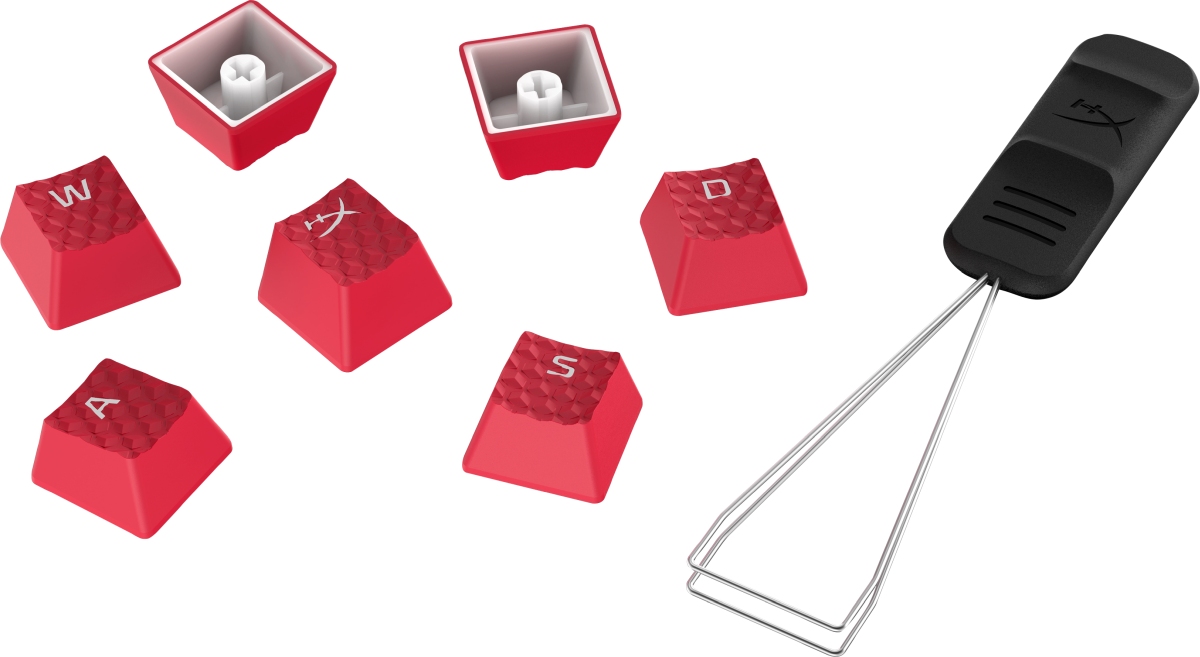 HP HyperX - Pogumované klávesy/červená 519T6AA