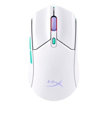 HP HyperX Pulsefire Haste 2 Core – bezdrátová herní myš (bílá) 8R2E7AA