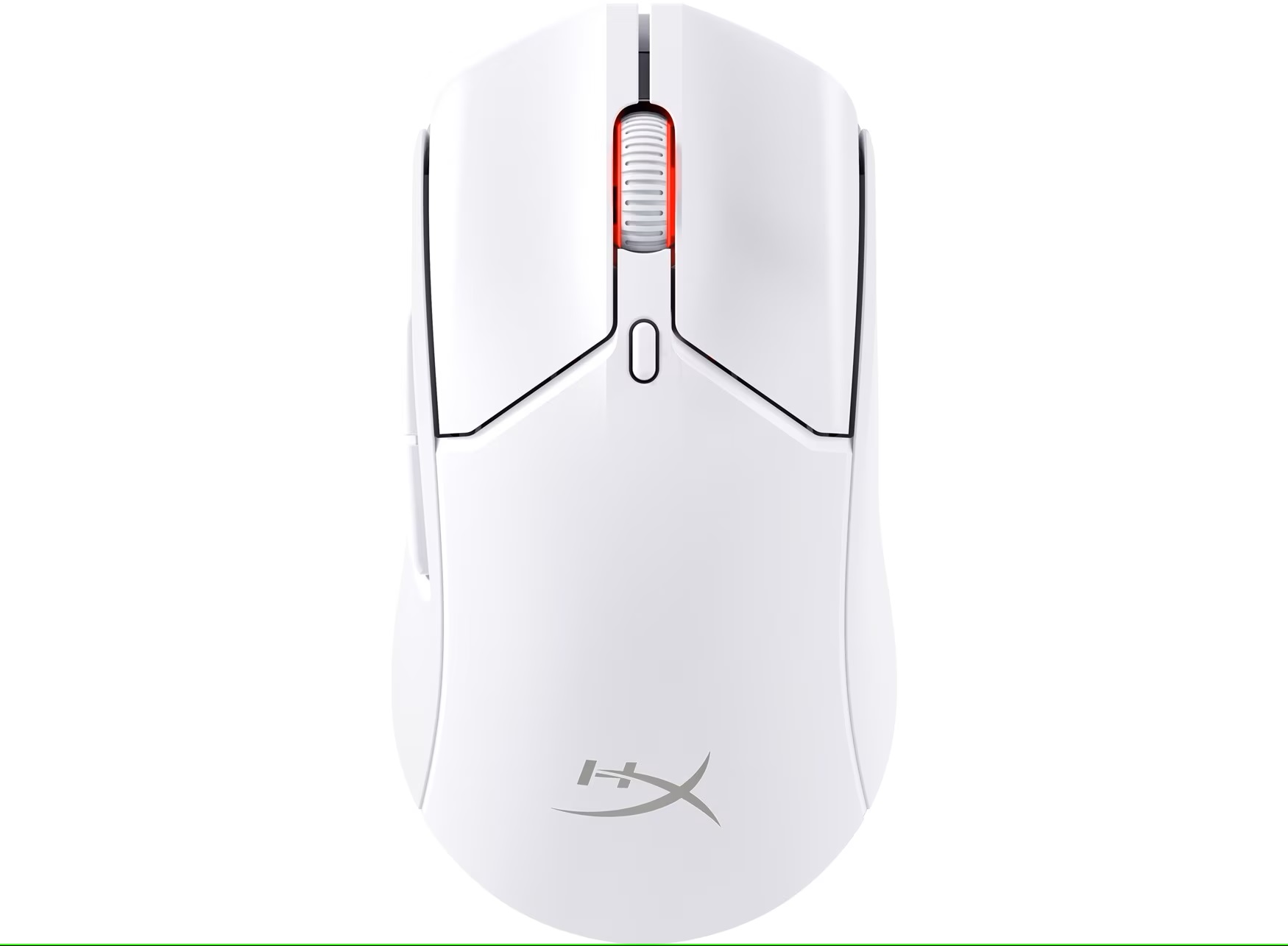 HP HyperX Pulsefire Haste 2/Herní/Optická/Pro praváky/Bezdrátová USB + Bluetooth/Bílá 6N0A9AA