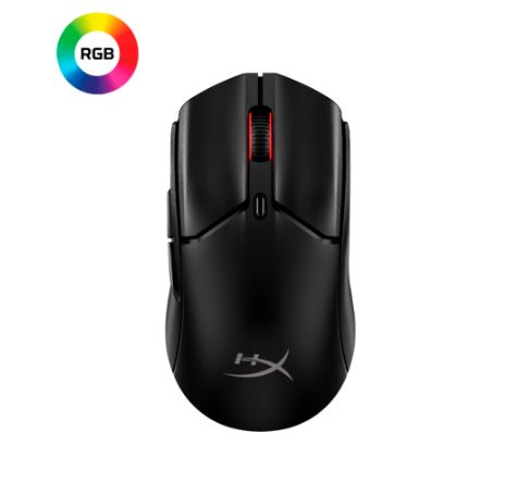 HP HyperX Pulsefire Haste 2 Mini - bezdrátová herní myš (černá) 7D388AA