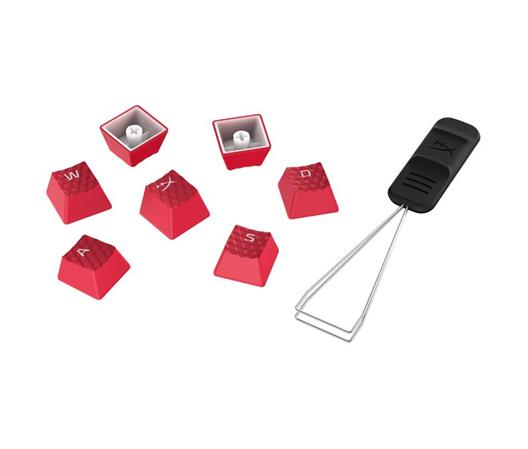 HP HyperX Rubber Keycaps - Gaming Accessory Kit - Red (US Layout) 519T6AA#ABA